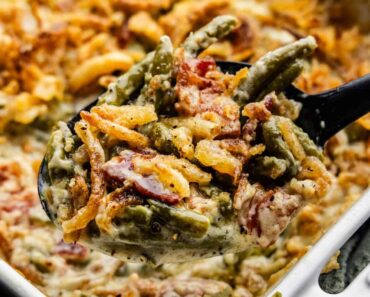 Easy Green Bean Casserole (No Cream of Mushroom!)