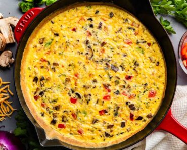 Veggie Frittata – The Stay At Home Chef